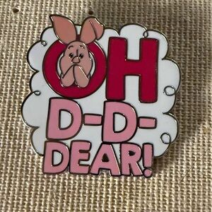 Disney Piglet “Oh Dear!” Pin